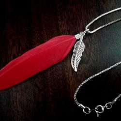 Keigo Takami necklace My hero academia Hawks feather necklace Anime cosplay costume BNHA/MHA Red hawk wing Gift for him