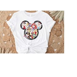 Princess Christmas Shirt, Disney Cute Shirt, Disney Princesses Mickey Ears, Magic Kingdom Day, Disney Tees for kids and