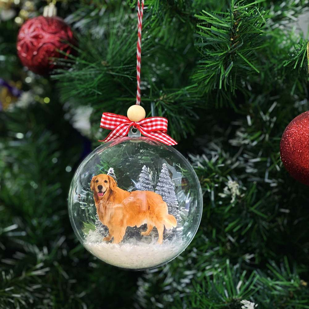 Custom Photo Globe Ball Ornament, 3D Ball Ornament Gifts, Christmas Gift for kid, Baby Photo Ornament, Family Photo Ornament, Xmas Decor - 6.jpg