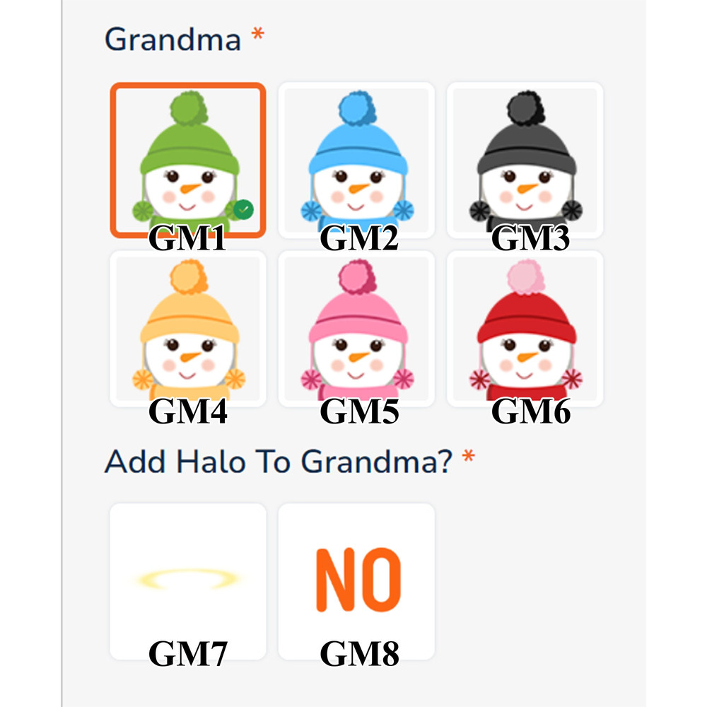 Customized Grandkids Ornament, Family With Kids Ornament, Grandparents With Kids Ornament, Family Christmas Ornament 2023, Christmas Decor - 4.jpg