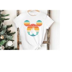 disney castle mickey ears tee shirt, disney family vacation shirt, disney vintage shirts, mickey ears, magic kingdom tri