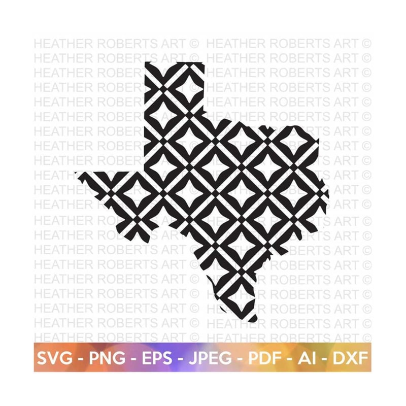 Texas Design Pattern Product | Inspire Uplift