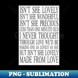 Stevie lyric - PNG Transparent Sublimation Design - Perfect for Personalization