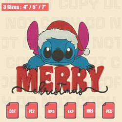 stitch merry christmas embroidery file, christmas embroidery designs, machine embroidery design file