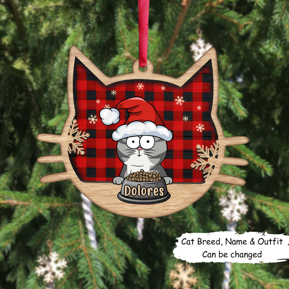 Personalized Cat Christmas Ornament, Custom Peeking Cats Ornament, Christmas Gifts, Custom Pets Ornament, Gift For Cat Lovers, Cat Mom Gifts - 1.jpg