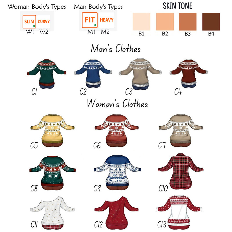 Personalized Family Ornament, Siblings Ornament, Family Gift, Christmas Tree Decor, Christmas Gift For Family, Sisters, Brothers, Siblings - 2.jpg