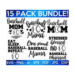 baseball mom svg bundle, baseball svg, baseball shirt svg, baseball mom life svg, supportive mom svg, baseball sports svg, cut file cricut