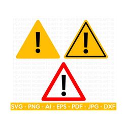 yield sign svg bundle, warning signs svg bundle, road signs svg, safety signs svg, exclamation mark svg, safety, cut file cricut, silhouette