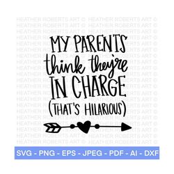 my parents think they're in charge svg, funny baby svg, little boss svg, baby svg, mini boss svg, newborn svg,cut file for cricut,silhouette