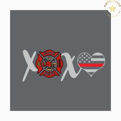 xoxo firefighter, jobs svg, trending svg, old man svg, firefighter svg, firefighting svg, fireman svg, america flag svg,