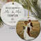 First Christmas Married Ornament, Mr and Mrs Photo, Our First Christmas as Mr & Mrs, Married Christmas Ornament, Personalized Ornament - 2.jpg