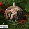 First Christmas Together Ornament, Mr and Mrs Photo Christmas Ornament, Our First Christmas, Couples Gift 2023, Christmas Bauble Decoration - 2.jpg