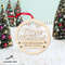 Merry and Married Christmas Ornament, Just Married Ornament, Wood Custom Christmas Ornament, First Christmas Married, Wedding Gift Keepsake - 6.jpg