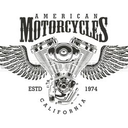Motorcycle svg logo, Motorbike SVG PNG, Harley Logo, Skull SVG Files, Motorcycle Tshirt Design, Digital Download 114