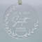 Personalized Wedding Ornament Personalized Married Gift Clear Acrylic Ornament Wedding Gift Gift for Couple Mr & Mrs A003 - 4.jpg