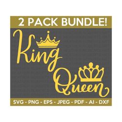 king and queen svg bundle, royal king svg, crown svg, royal queen svg, queen svg, gentleman svg, royal crown svg, cut file for cricut