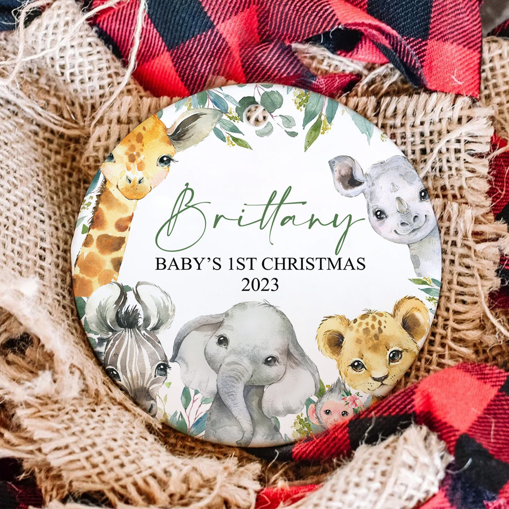Personalized Baby First Christmas Ornament 2023, Baby Shower Gift, Custom Baby Keepsake, Newborn Gift, 1st Christmas, New Baby, Bauble - 9.jpg