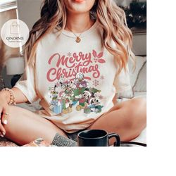 disney mickey and friends christmas shirts, mickey's very merry christmas party shirt, magic kingdom christmas shirt, di