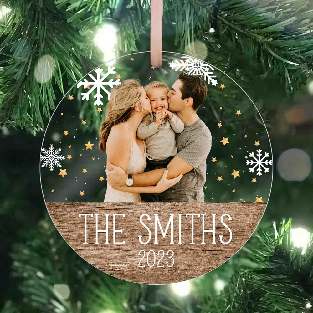 Personalized Christmas Ornament, Christmas Gift, Family Picture Ornament, Custom Family Ornament, Photo Ornament, Family Keepsake Ornament - 10.jpg