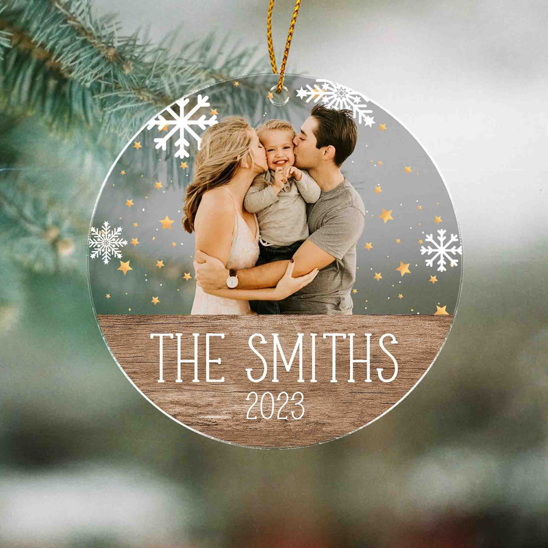 Personalized Christmas Ornament, Christmas Gift, Family Picture Ornament, Custom Family Ornament, Photo Ornament, Family Keepsake Ornament - 2.jpg