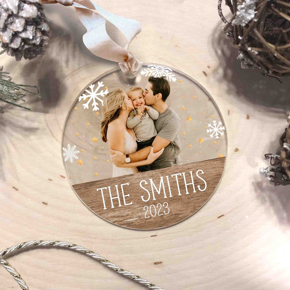 Personalized Christmas Ornament, Christmas Gift, Family Picture Ornament, Custom Family Ornament, Photo Ornament, Family Keepsake Ornament - 5.jpg