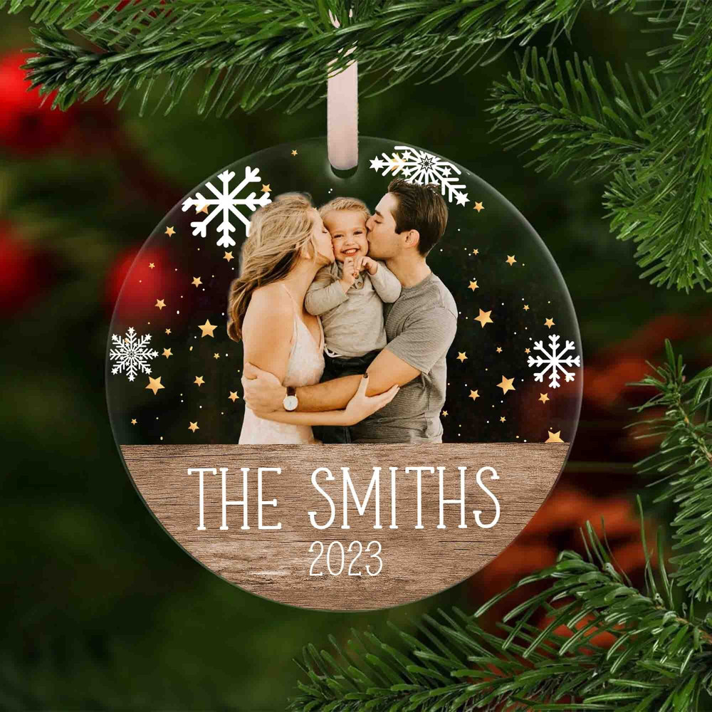 Personalized Christmas Ornament, Christmas Gift, Family Picture Ornament, Custom Family Ornament, Photo Ornament, Family Keepsake Ornament - 9.jpg