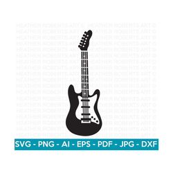 electric guitar svg, acoustic guitar svg, guitar clipart, music svg, music lovers svg, shirt for musicians svg, cut file for cricut