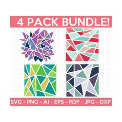geometric pattern svg bundle, geometric background svg, pattern svg, abstract pattern svg, cricut cut file, silhouette