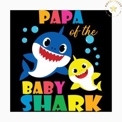 papa of the baby shark svg, trending svg, baby shark svg, papa shark svg, papa svg, shark svg, dad shark svg, dad svg, d