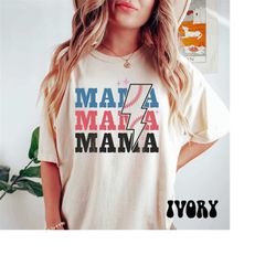 comfort colors baseball mama shirt, baseball mom shirt, baseball mama crewneck t-shirt for mother's day, sports mom shir