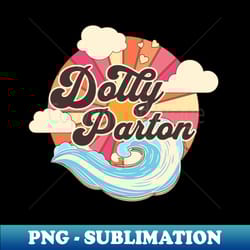 dolly ocean summer - digital sublimation download file - unleash your creativity