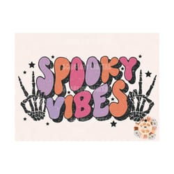 spooky vibes png-halloween girl sublimation digital design download-spooky vibes png, skeleton png, ghost png, boho hall