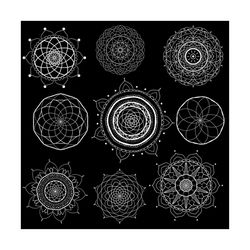 mandala clipart svg - zentangle svg, mandala for cricut, clipart, mandala vector, mandala cut file, mandala cricut svg, mandala flower svg