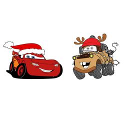 funny christmas mcqueen disneyworld cars tow svg