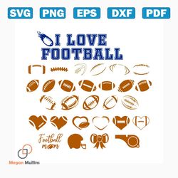 i love football bundle file svg, sport svg, sport lover svg, rugby logo design svg,football bundle file svg, football si
