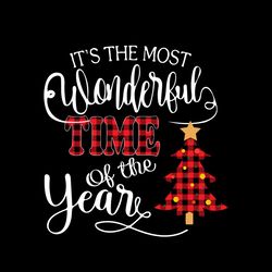 christmas trees wonderful time of the year svg :