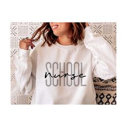 school nurse svg, cricut cut file, school nurse png, cute school nurse shirt, eps, dxf, png, silhouette, digital download, sublimation