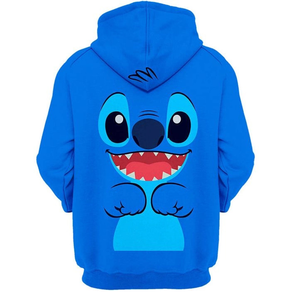 Cute Stitch All Over Print 3D Hoodie Zip Hoodie, Stitch Hoodie 3D Zip Hoodie Fleece Hoodie