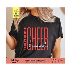 cheer coach svg, png dxf eps, cheerleader coach shirt, cheerleading svg, cricut cut files, silhouette, sublimation, cheer team coach