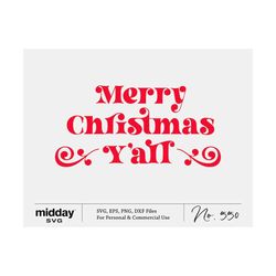 merry christmas yall svg, merry christmas y'all png, christmas svg, christmas shirt svg, christmas svg files, merry christmas svg, cricut