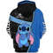 Cute Stitch All Over Print 3D Hoodie Zip Hoodie, Stitch Hoodie 3D Zip Hoodie Fleece Hoodie