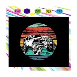 jeep off road svg, retro 70s off road svg, jeep lover,jeep svg, jeep shirt, for silhouette, files for cricut, svg, dxf,