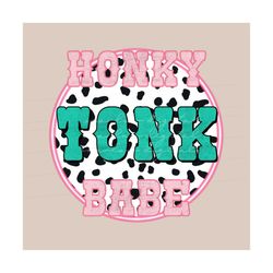 honky tonk babe neon png sublimation design download, western png, cowgirl png, neon moon tshirt png design, country gir