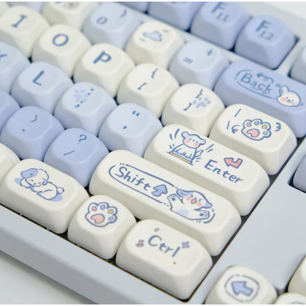 Dog Keycaps Set For Mechanical Keyboard | Inspire Uplift