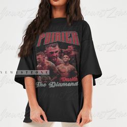 dustin poirier shirt american professional fighter the diamond 90s retro tshirt boxing fans vintage graphic tee hoodie s