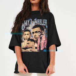 jay wheeler shirt rapper puerto rican singer fans homage t-shirt 90s retro hip-hop vintage sweatshirt bootleg graphic te