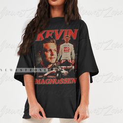 kevin magnussen shirt driver racing championship formula racing tshirt denmark vintage design graphic tee sweatshirt hoo
