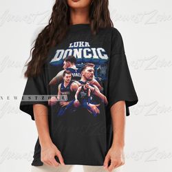 luka doncic slovenian shirt, gift merchandise vintage bootleg, basketball player tshirt retro 90s graphic tee unisex swe