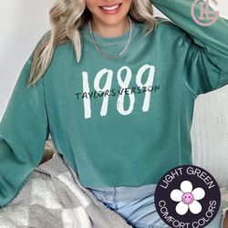 comfort colors swiftie sweatshirt taylor swiftie merch tshirt 1989 taylors version taylorswift shirt taylors version swi