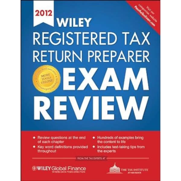 Wiley Registered Tax Return Preparer Exam Review 2012 1st Ed | Inspire ...